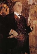 Nikolay Fechin Portrait of Buerlinc oil